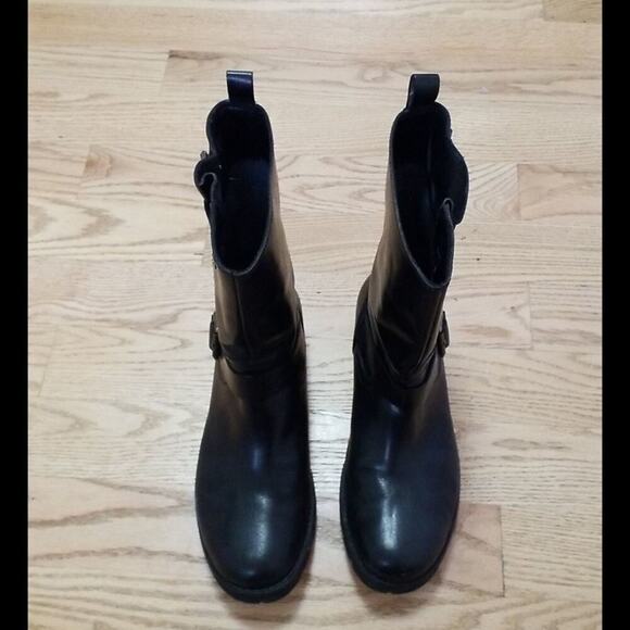 CALVIN KLEIN JEANS MEN'S THEO LEATHER BOOTS SZ  10 - Picture 2 of 5